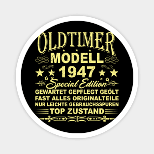 OLDTIMER MODELL BAUJAHR 1947 Magnet